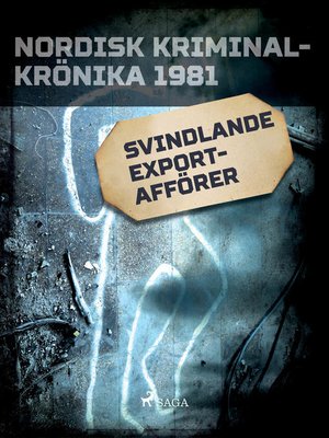 cover image of Svindlande exportafförer